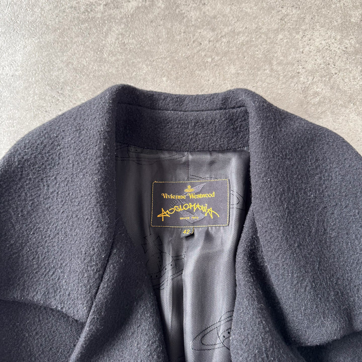 Vivienne Westwood Overcoat Black Women's UK 8