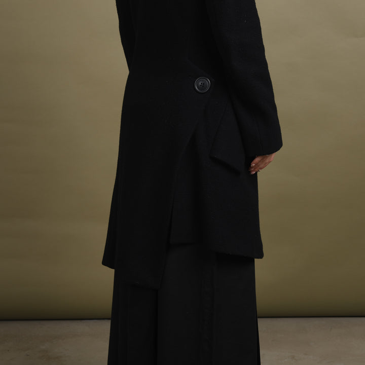 Vivienne Westwood Overcoat Black Women's UK 8