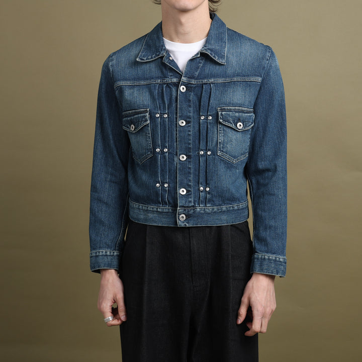 Versace Denim Jacket Mid Blue Men's S