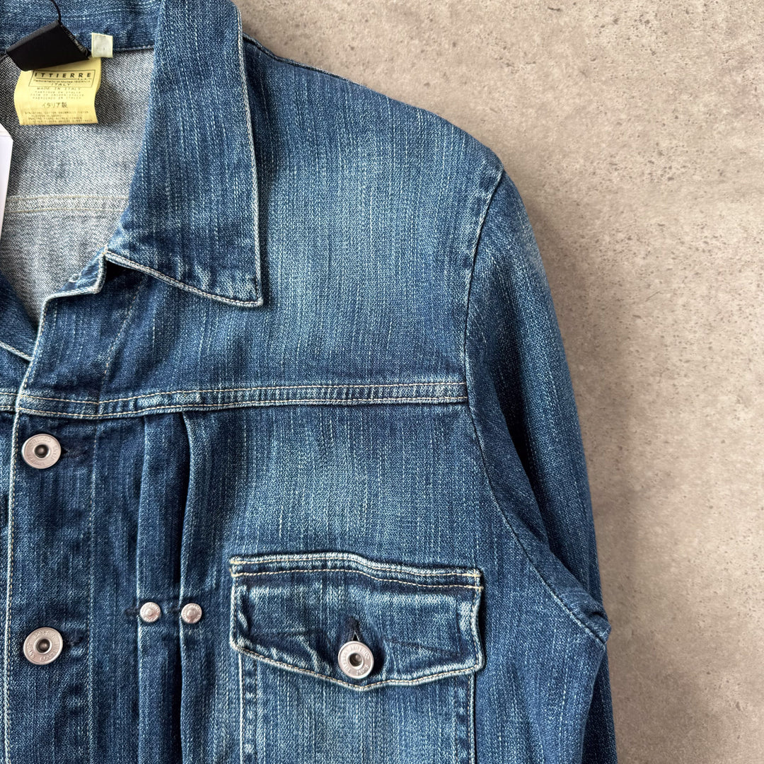 Versace Denim Jacket Mid Blue Men's S