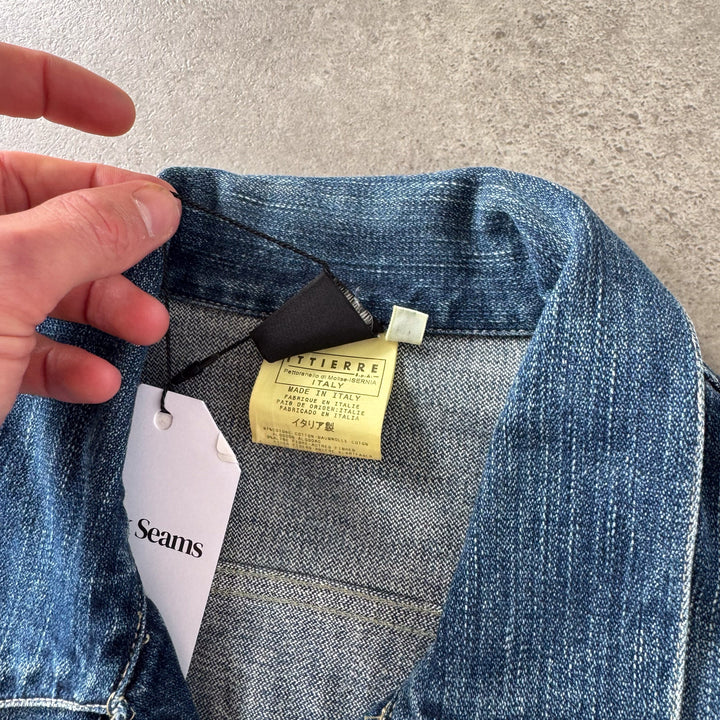 Versace Denim Jacket Mid Blue Men's S
