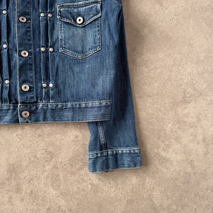 Versace Denim Jacket Mid Blue Men's S