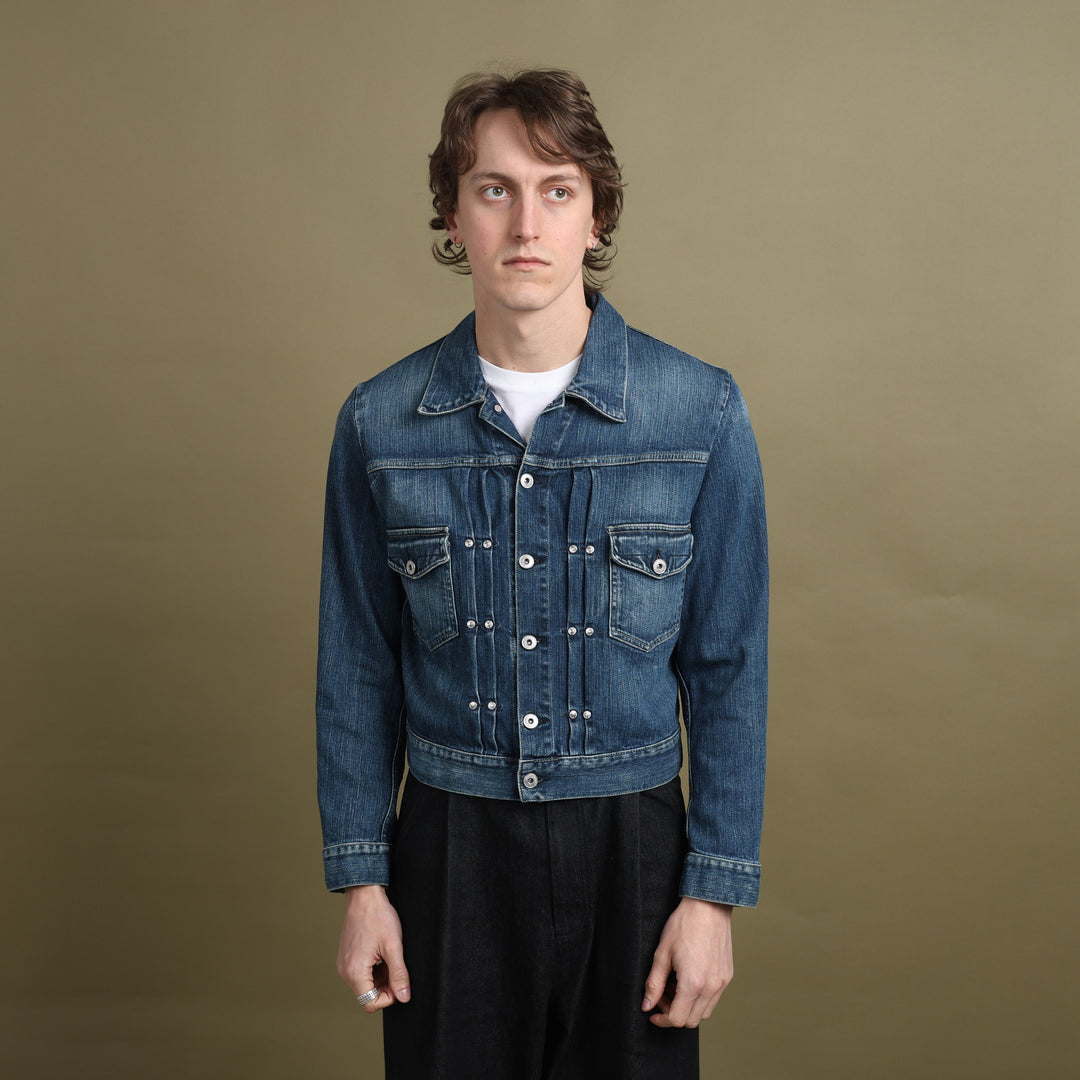 Versace Denim Jacket Mid Blue Men's S