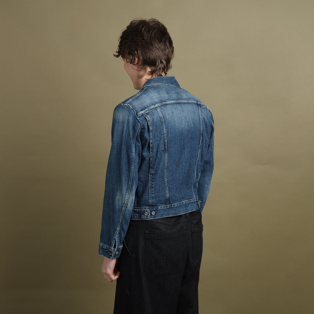 Versace Denim Jacket Mid Blue Men's S