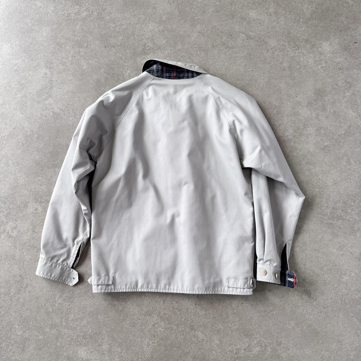 Burberry's Harrington Jacket Grey Women's UK 8