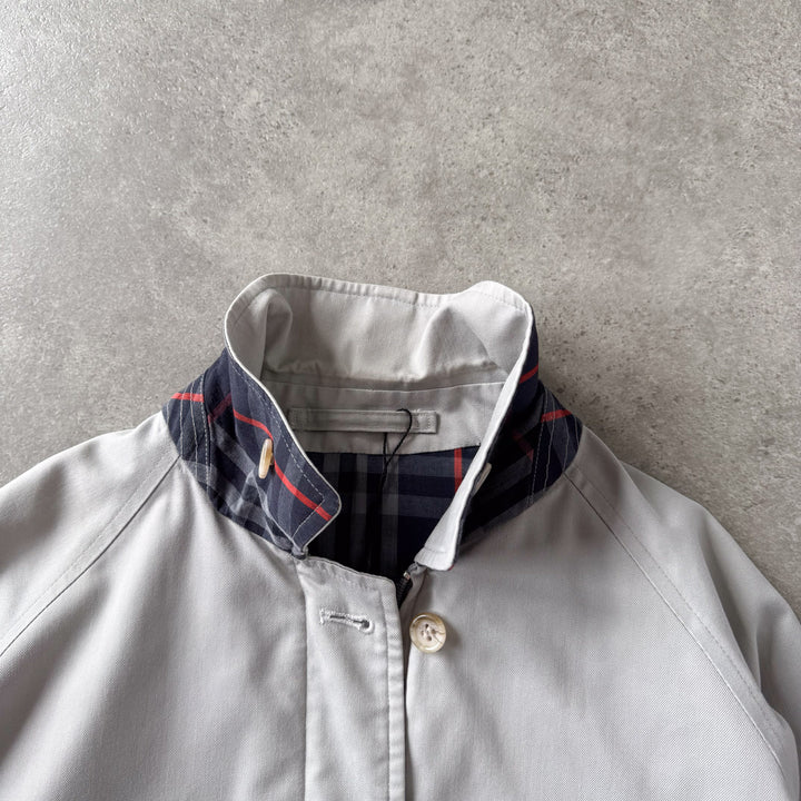Burberry's Harrington Jacket Grey Women's UK 8