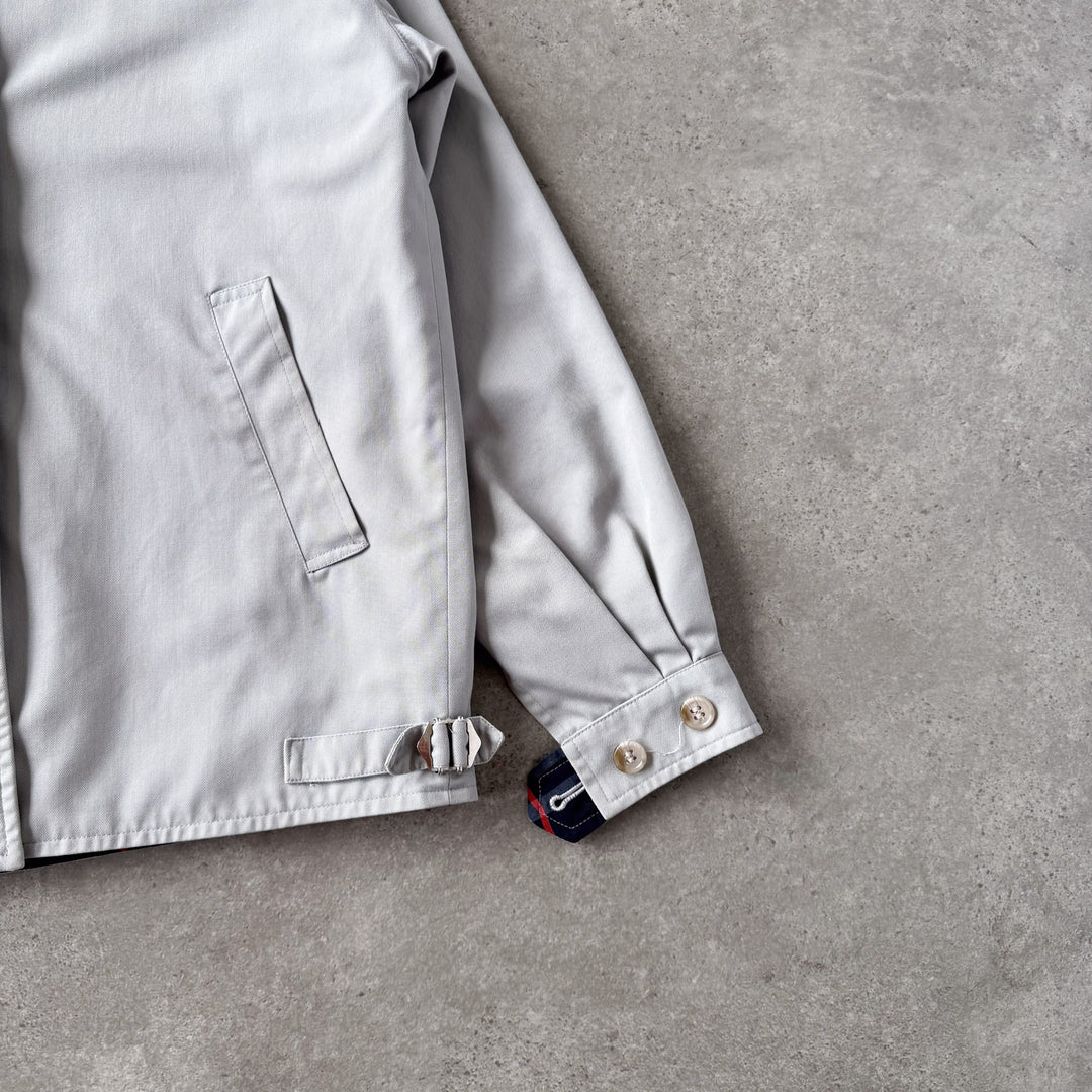 Burberry's Harrington Jacket Grey Women's UK 8