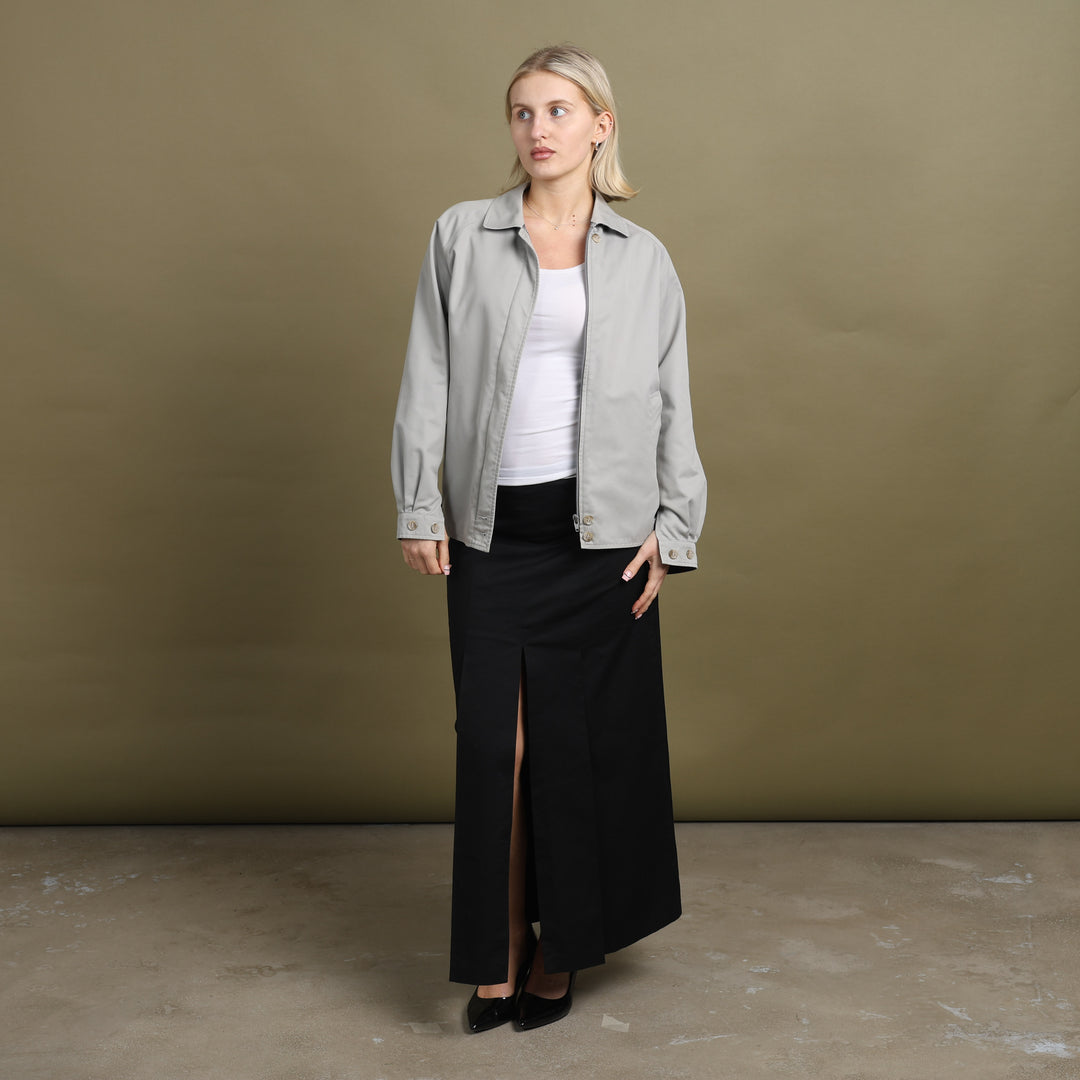 Burberry's Harrington Jacket Grey Women's UK 8