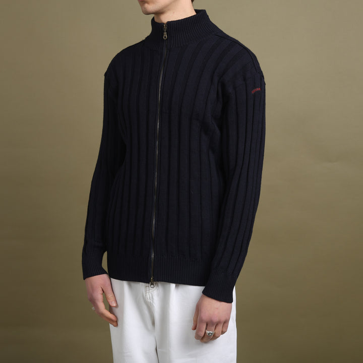 Paul & Shark Full Zip Jumper Navy Blue Men's L