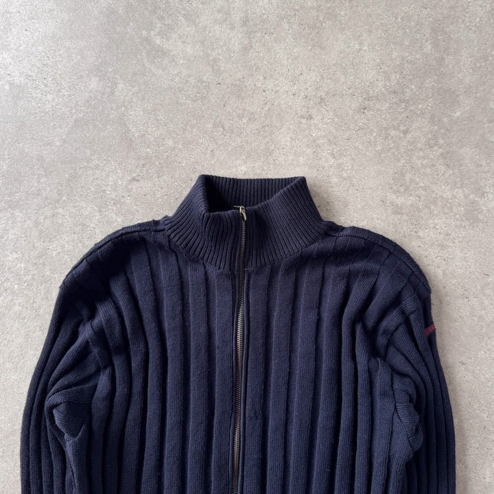 Paul & Shark Full Zip Jumper Navy Blue Men's L