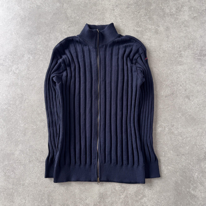 Paul & Shark Full Zip Jumper Navy Blue Men's L