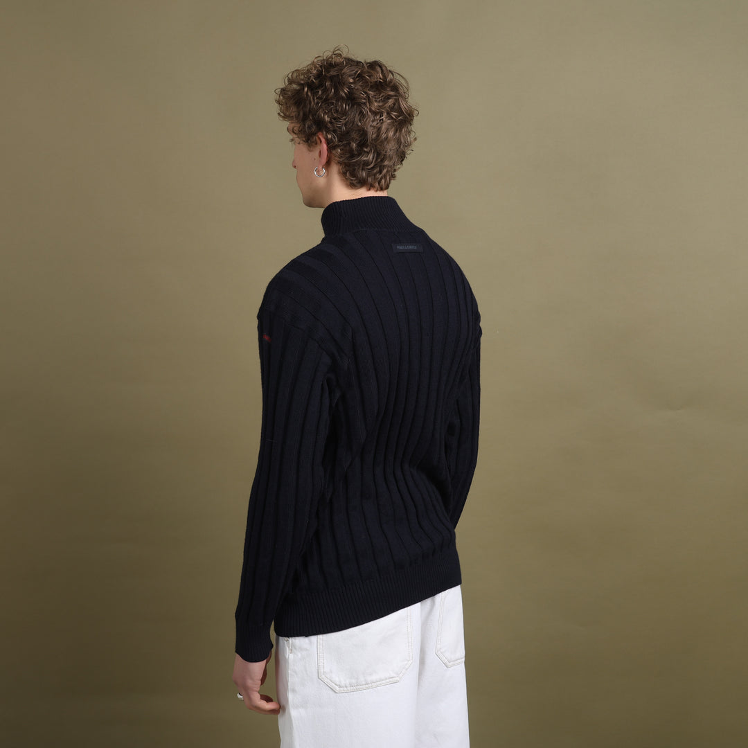 Paul & Shark Full Zip Jumper Navy Blue Men's L