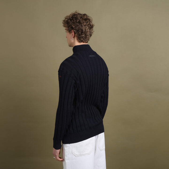 Paul & Shark Full Zip Jumper Navy Blue Men's L