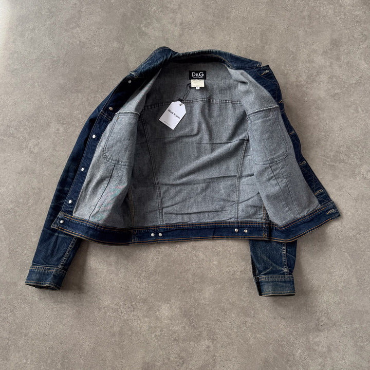 Dolce & Gabbana Denim Jacket Dark Blue Men's M