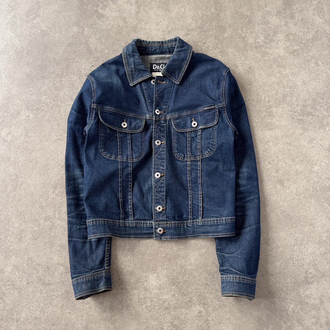 Dolce & Gabbana Denim Jacket Dark Blue Men's M