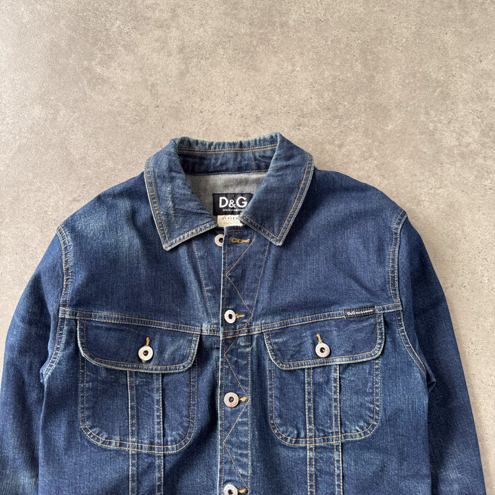 Dolce & Gabbana Denim Jacket Dark Blue Men's M