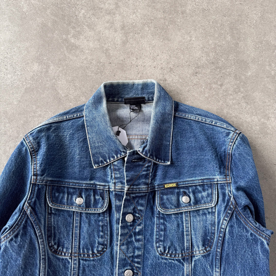 Diesel Denim Jacket Mid Blue Men's M