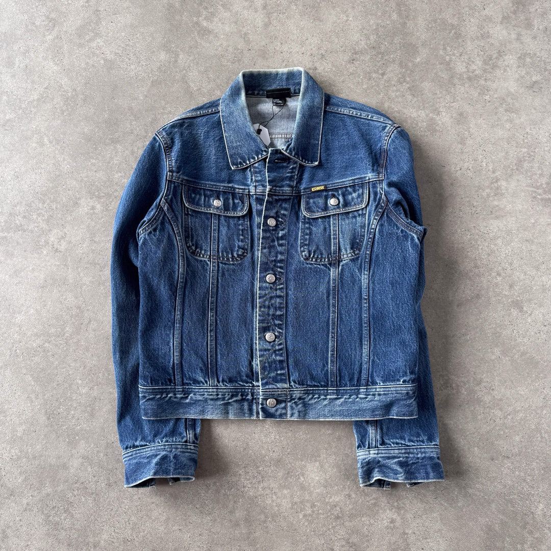 Diesel Denim Jacket Mid Blue Men's M
