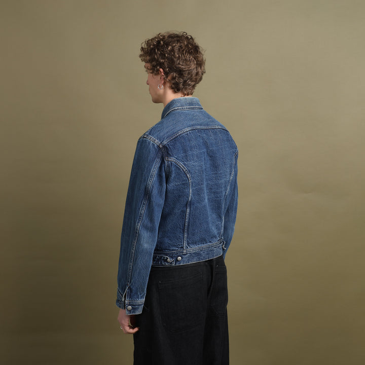 Diesel Denim Jacket Mid Blue Men's M