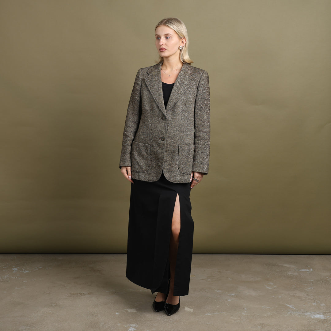 Burberry's Blazer Brown & Cream Women's UK 12