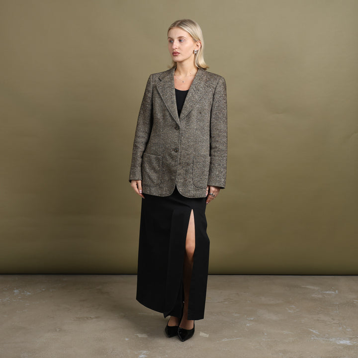 Burberry's Blazer Brown & Cream Women's UK 12