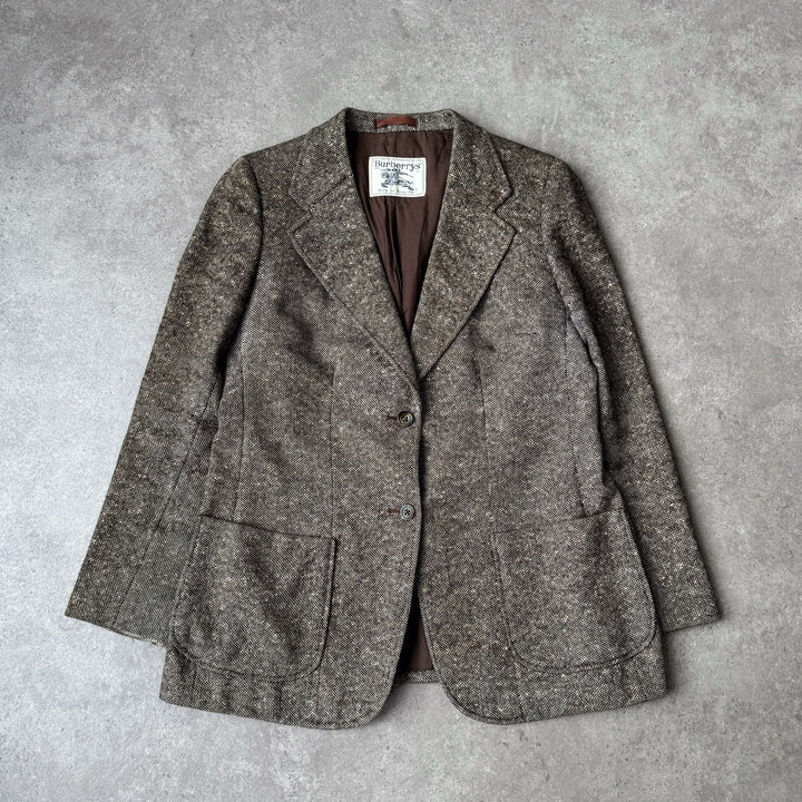 Burberry's Blazer Brown & Cream Women's UK 12