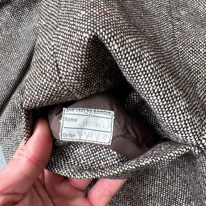 Burberry's Blazer Brown & Cream Women's UK 12