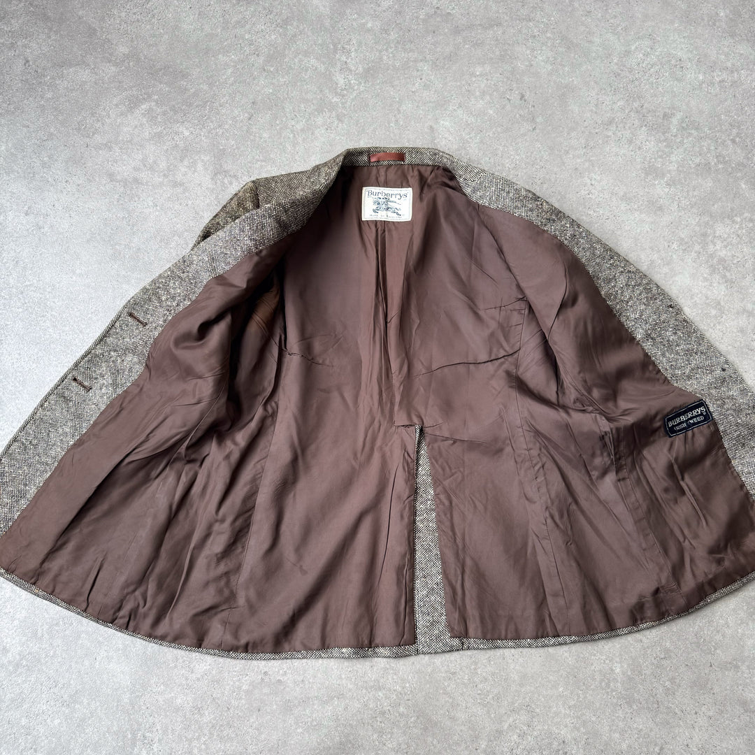 Burberry's Blazer Brown & Cream Women's UK 12