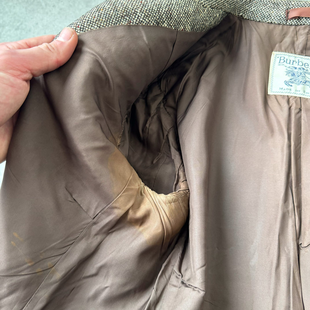 Burberry's Blazer Brown & Cream Women's UK 12