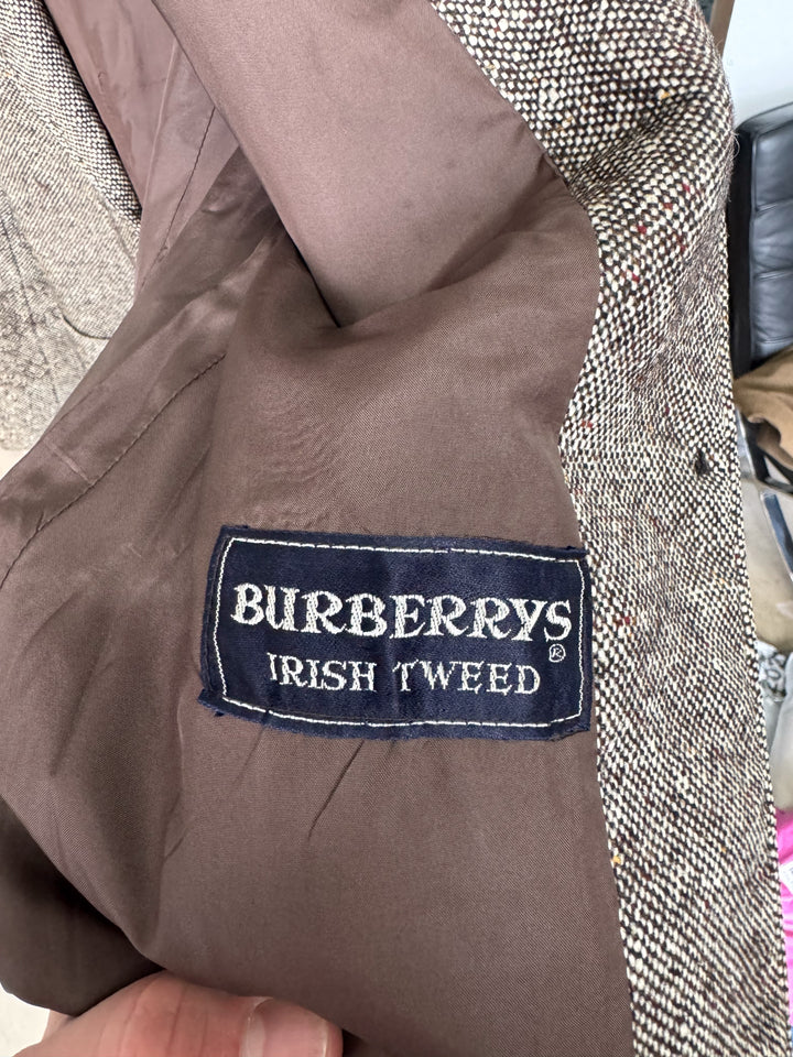 Burberry's Blazer Brown & Cream Women's UK 12