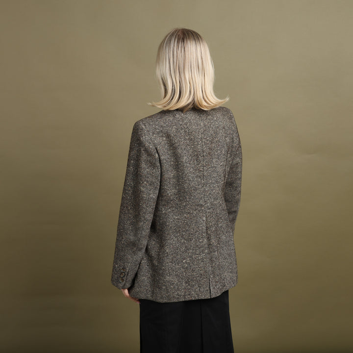 Burberry's Blazer Brown & Cream Women's UK 12