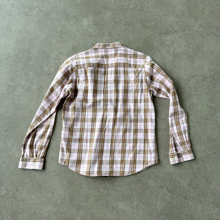 Burberry Shirt Pink & Beige Women's UK 10