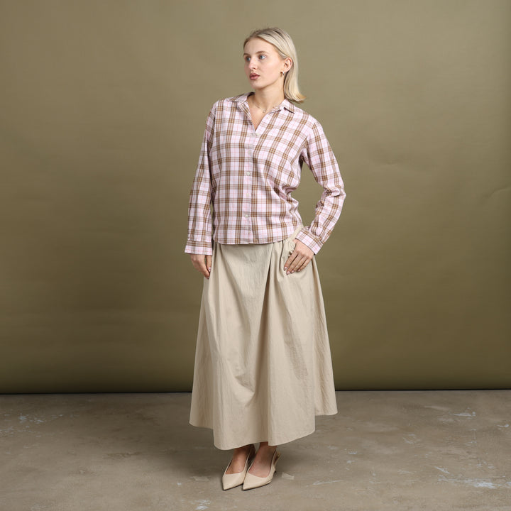 Burberry Shirt Pink & Beige Women's UK 10