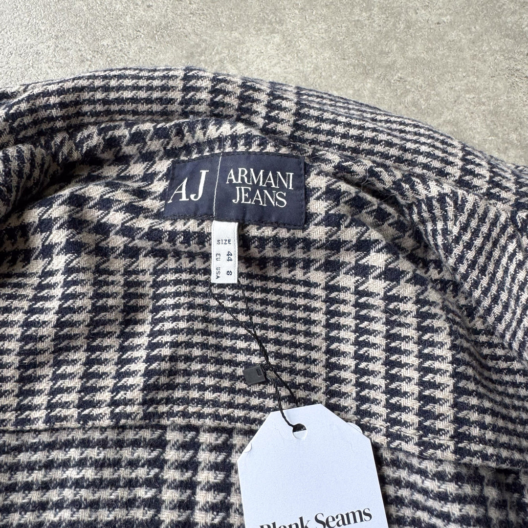Armani Jeans Pea Coat Grey Women's UK 8