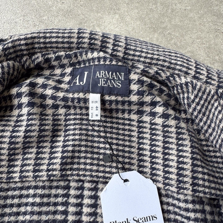 Armani Jeans Pea Coat Grey Women's UK 8
