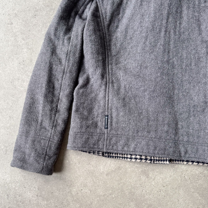 Armani Jeans Pea Coat Grey Women's UK 8