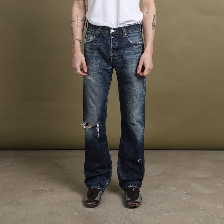 Levi's 501 Jeans Dark Blue Men's W32 x L33
