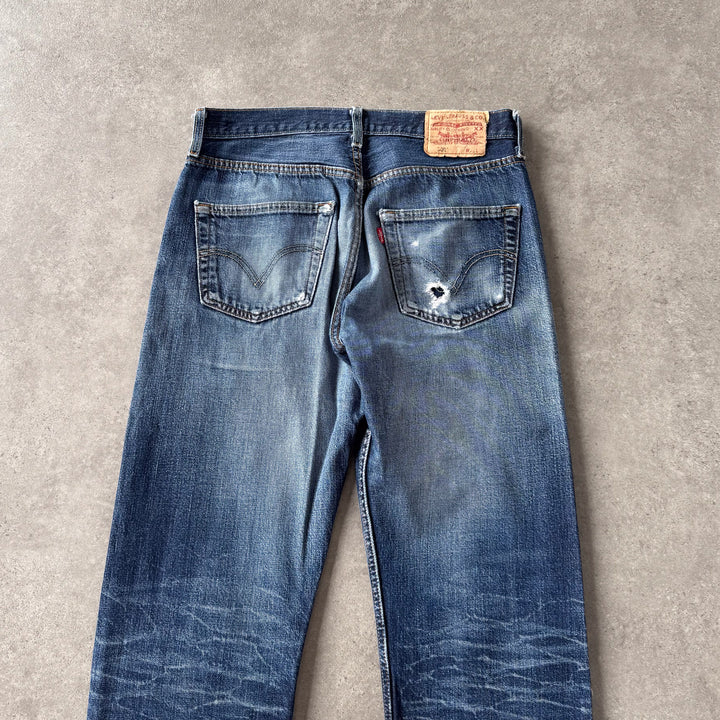 Levi's 501 Jeans Dark Blue Men's W32 x L33