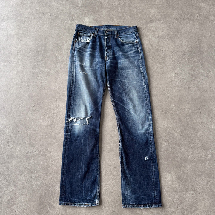 Levi's 501 Jeans Dark Blue Men's W32 x L33