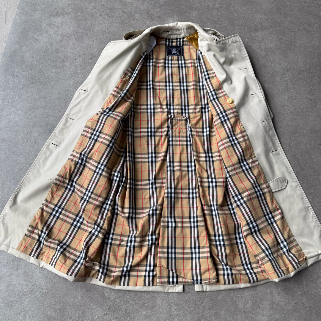 Burberry's Trench Coat Cream Men's L