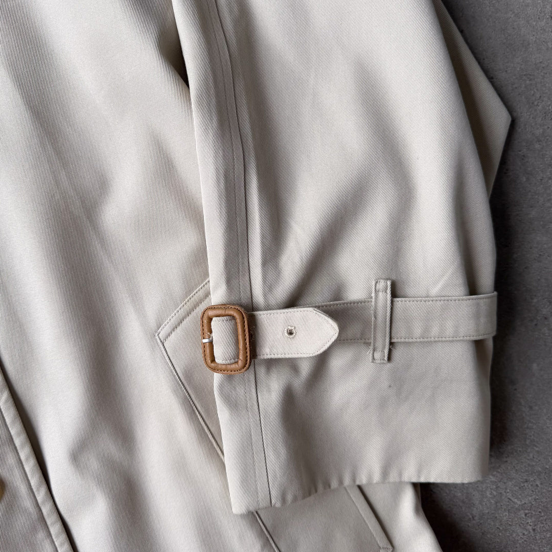 Burberry's Trench Coat Cream Men's L