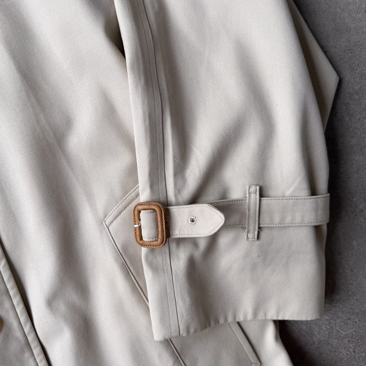 Burberry's Trench Coat Cream Men's L