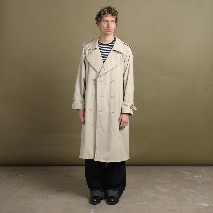 Burberry's Trench Coat Cream Men's L