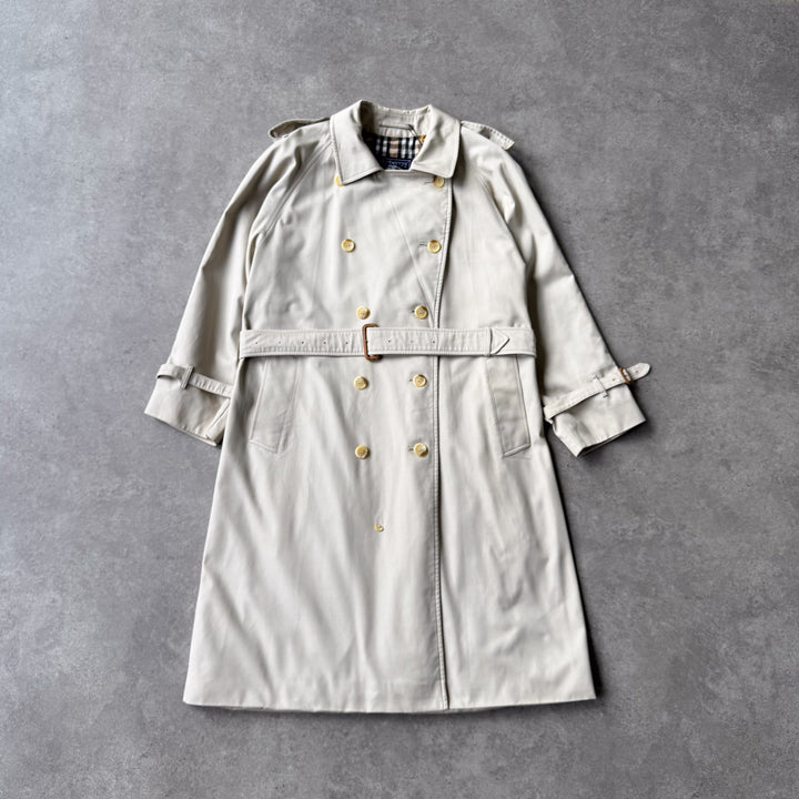 Burberry's Trench Coat Cream Men's L