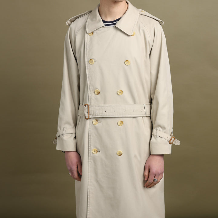 Burberry's Trench Coat Cream Men's L