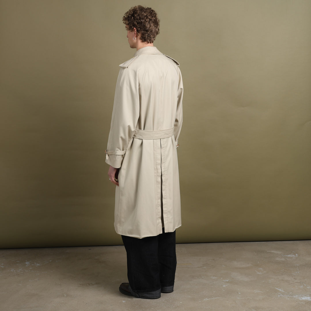 Burberry's Trench Coat Cream Men's L