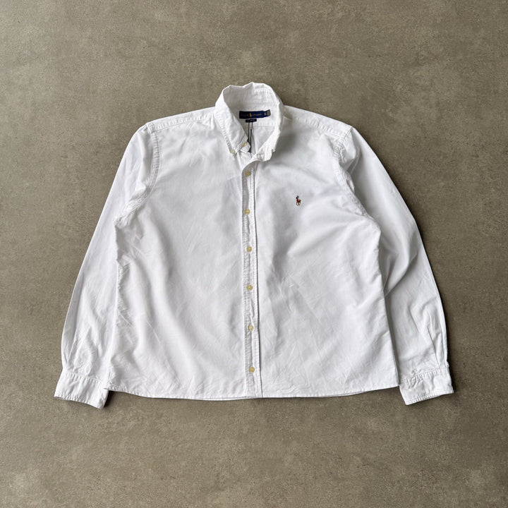 Ralph Lauren Oxford Shirt White Men's XL