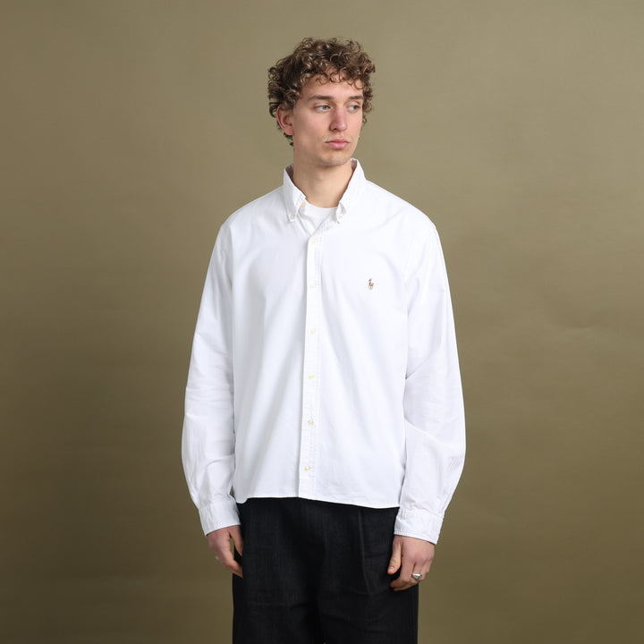 Ralph Lauren Oxford Shirt White Men's XL