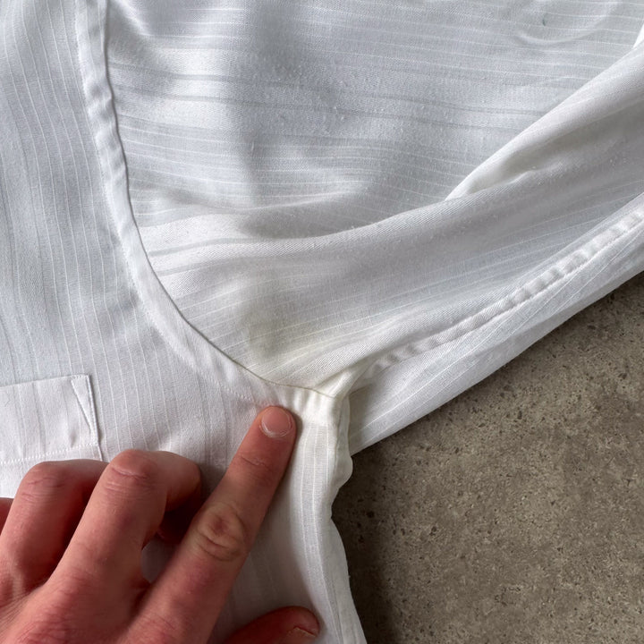Baskin Dress Shirt White Men's M