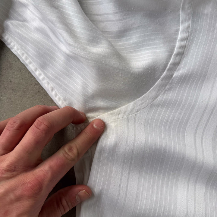 Baskin Dress Shirt White Men's M